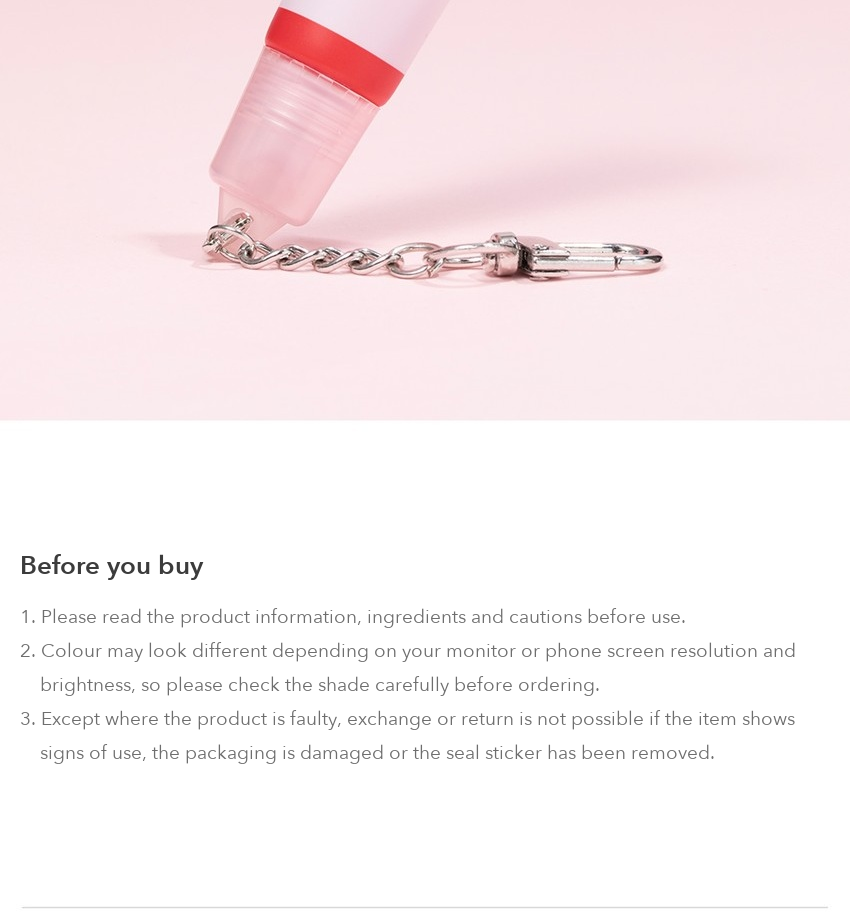 MERZY Let's Wearing Blur Tint Keyring detail 11