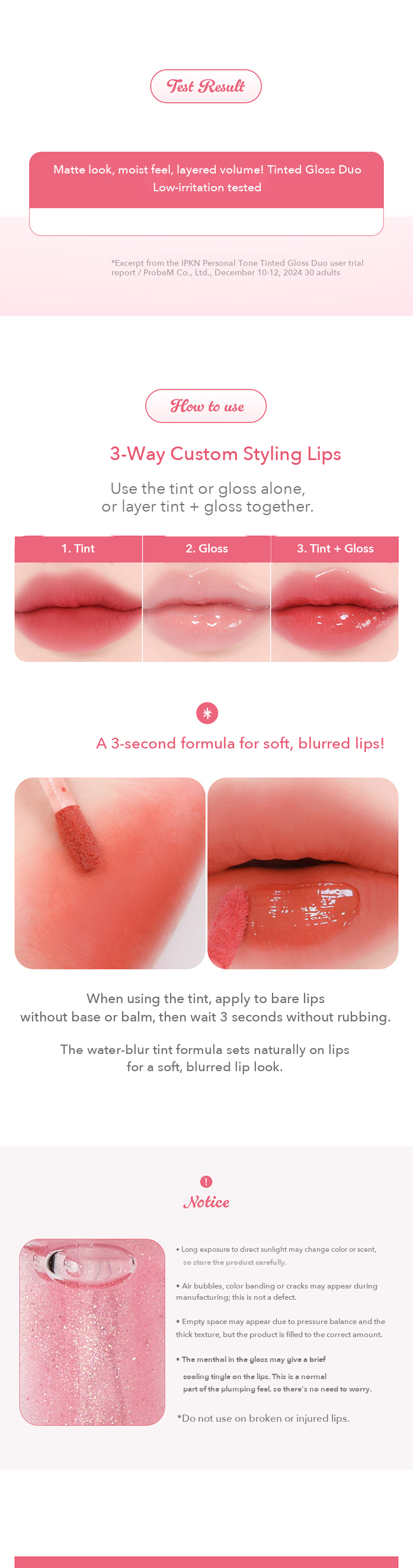 IPKN Tinted Gloss Duo detail 05