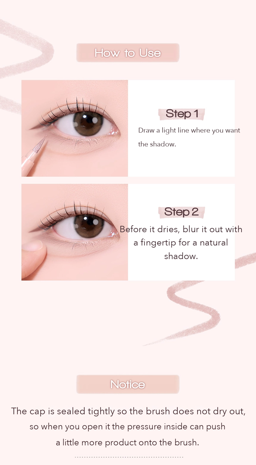 Holika Holika Softune Faded Shadow Liner detail 10