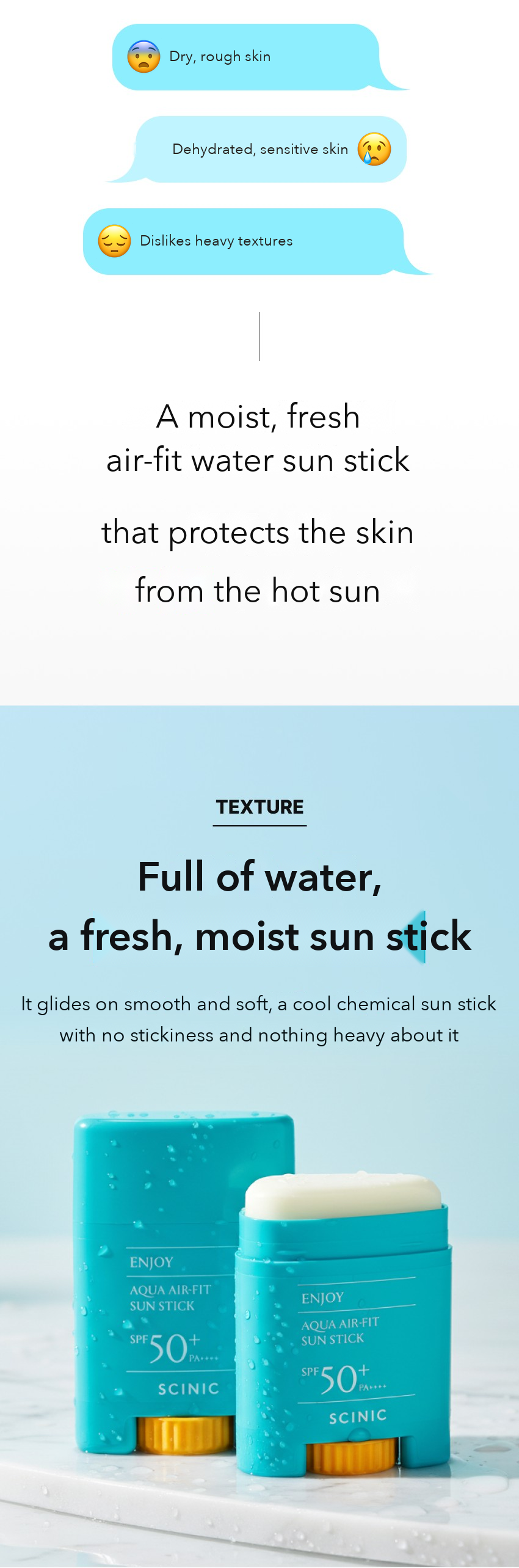 SCINIC Enjoy Aqua Air Fit Sun Stick 15g detail 02