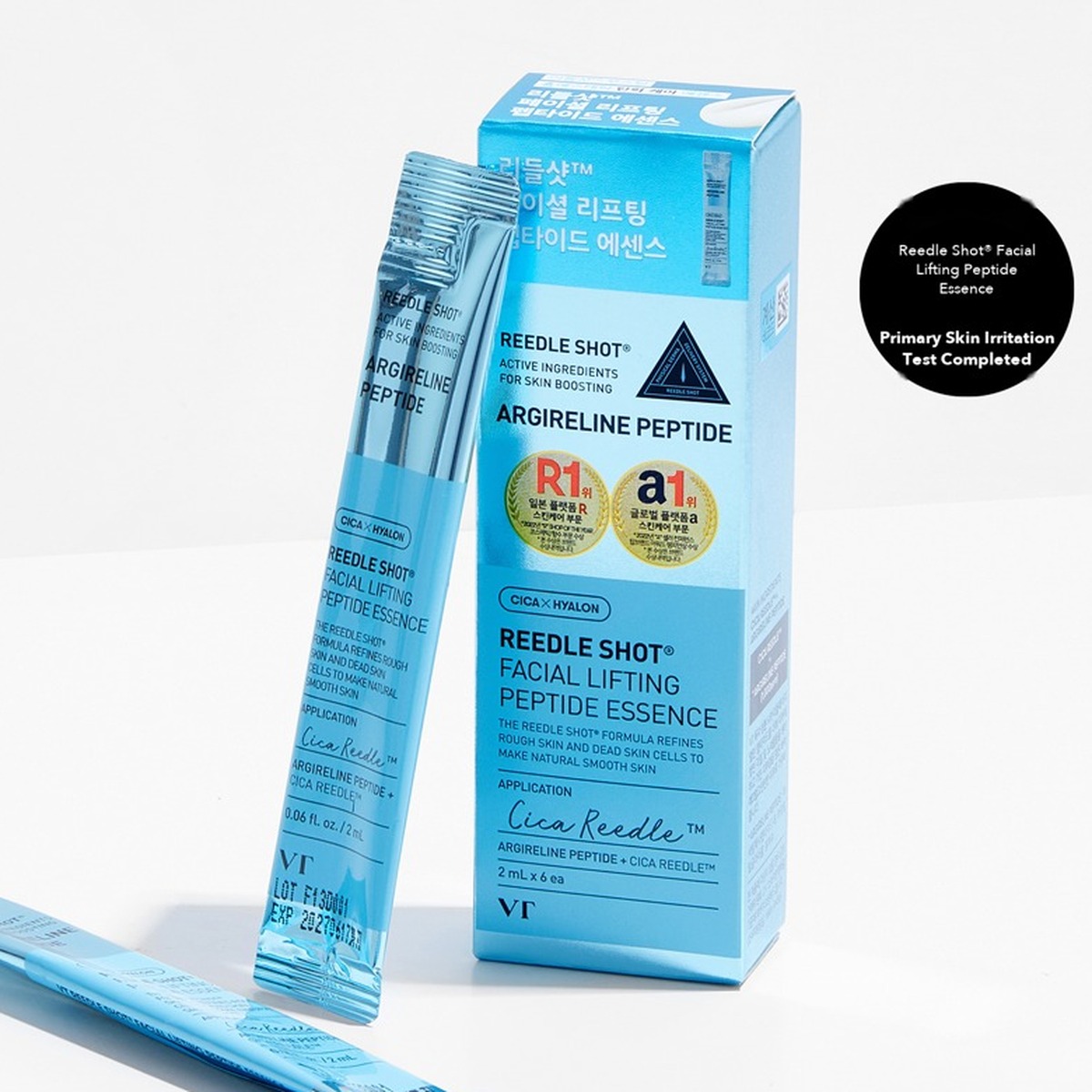 VT Reedle Shot Facial Lifting Peptide Essence 2ml x 6
