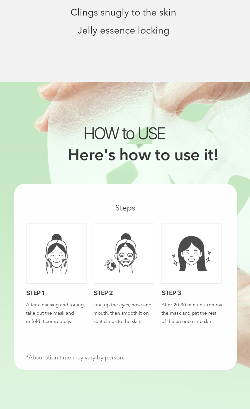 Kim Jeong Moon Aloe Cure Alpha Aloe Jelly Mask detail 11