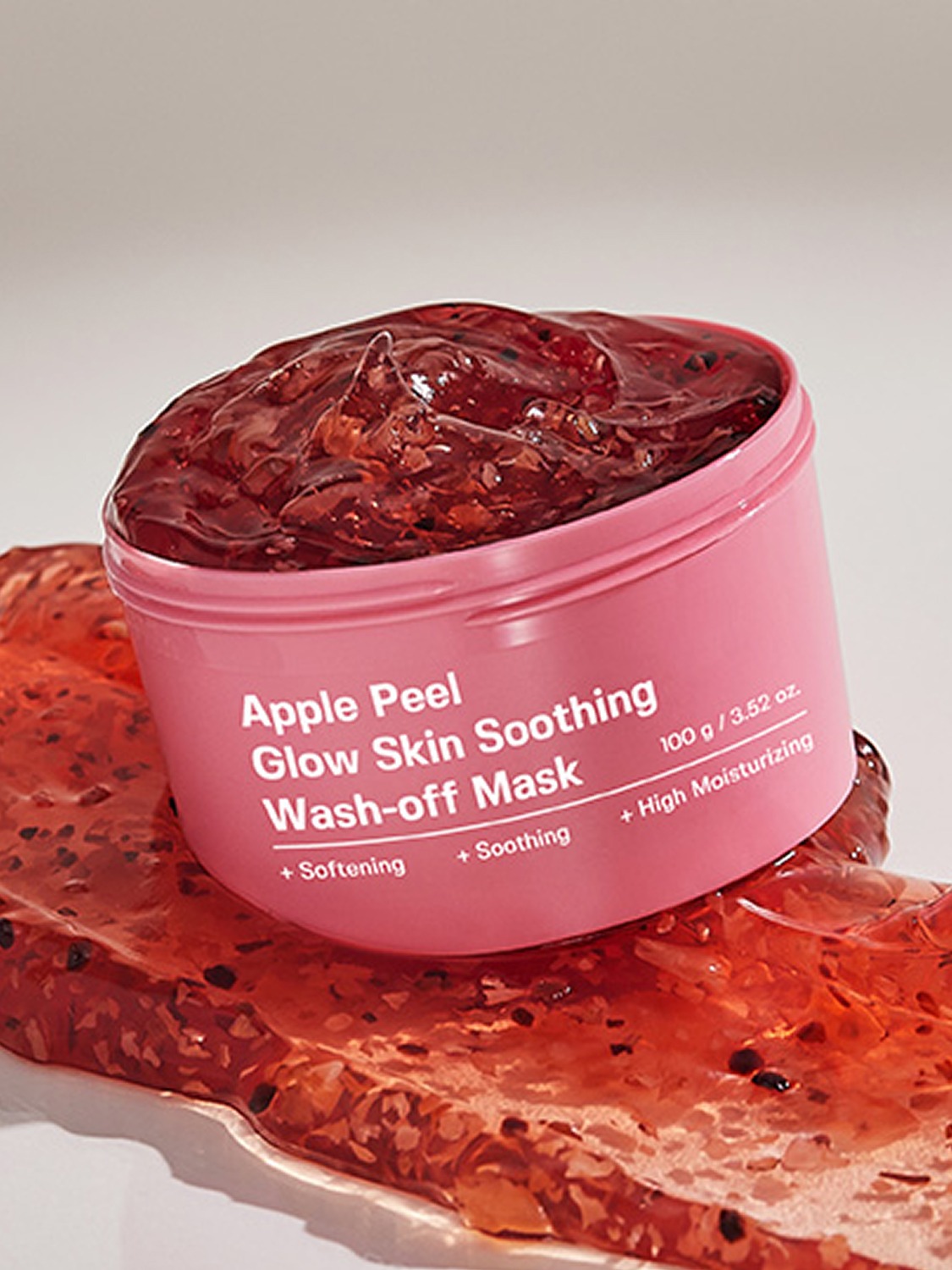 INGREDIENT EDITOR Apple Peel Glow Skin Soothing Wash-off Mask 100g