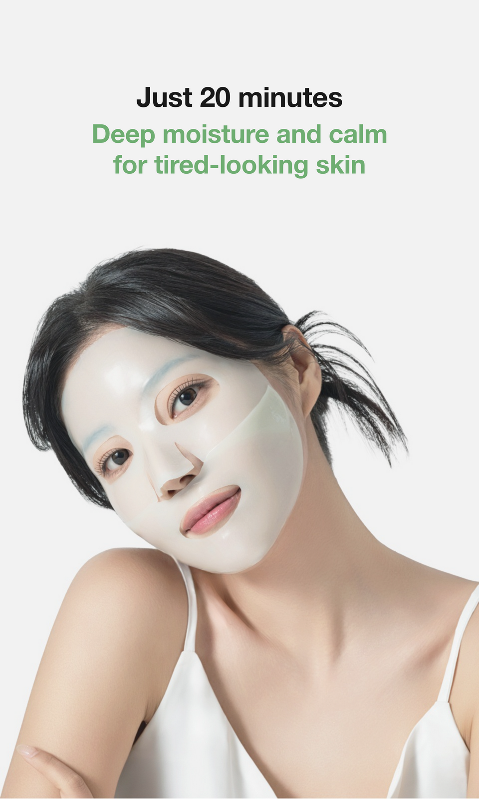 HE:ARIM Calming Cica Hydrogel Mask detail 6