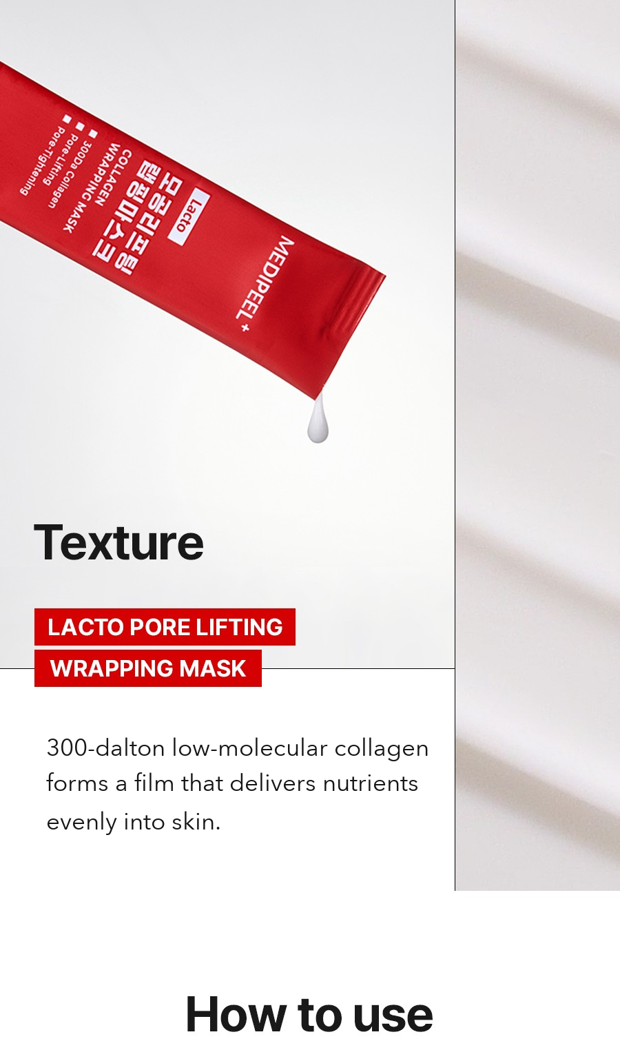 MEDIPEEL Lacto Pore Lifting Wrapping Mask detail 6