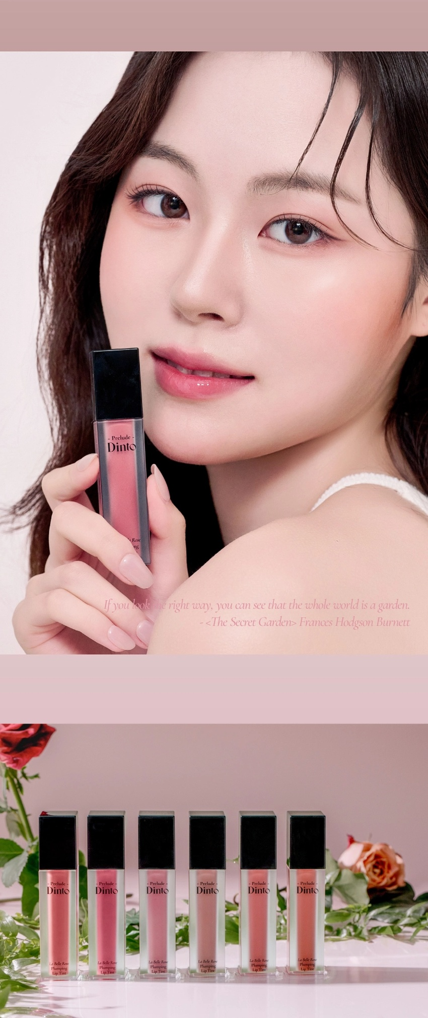 Prelude Dinto La Belle Rose Plumping Lip Tint 5g detail 11
