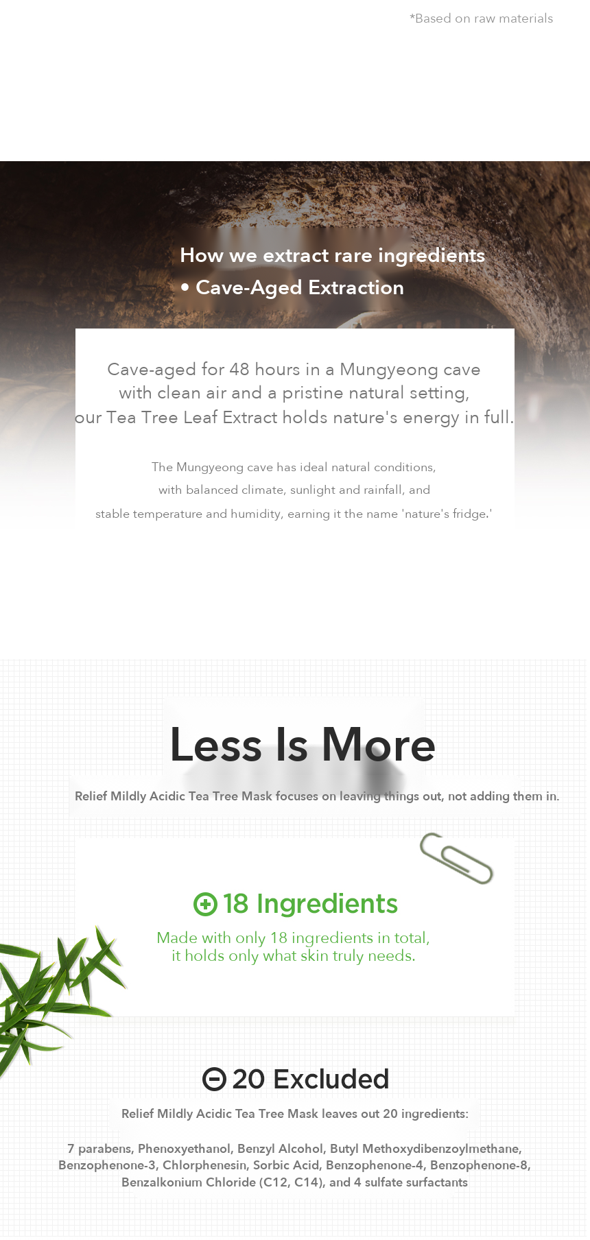 JMsolution Relief Mildly Acidic Tea Tree Mask detail 6