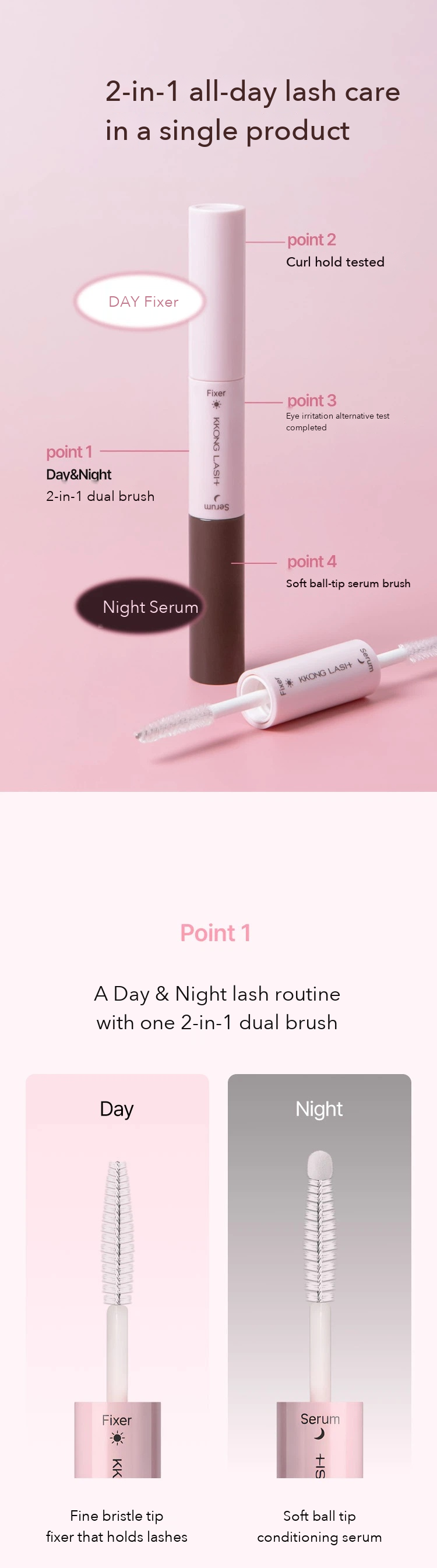 KKONG LASH All Day Dual Lash Serum Fixer detail 2