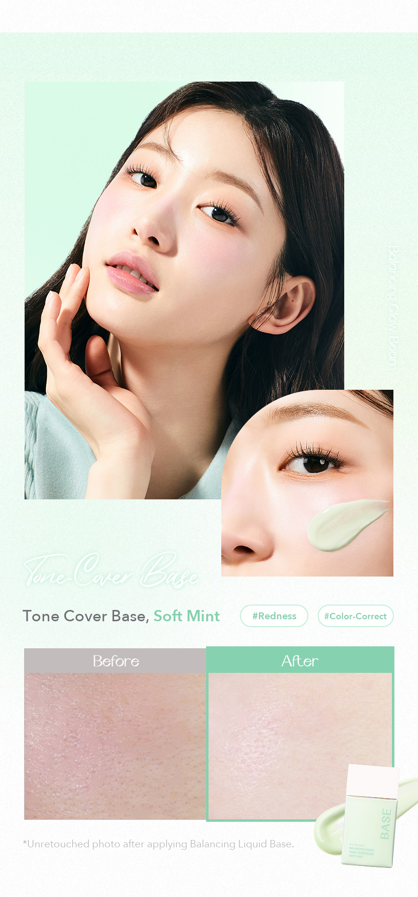KLAVUU Balancing Liquid Tone-up Base 30ml detail 05