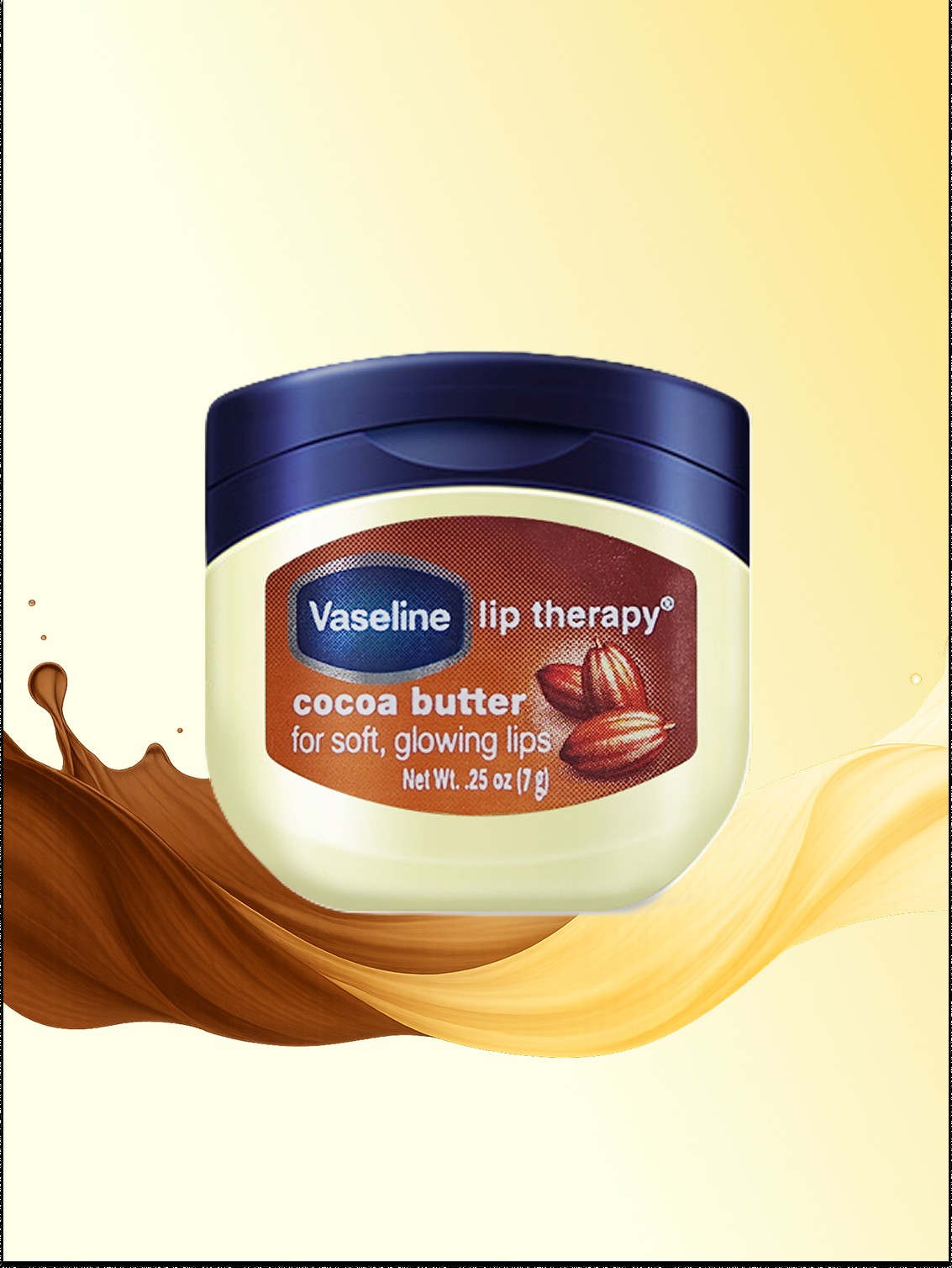 Vaseline Lip Therapy Cocoa Butter 7g Mini Jar