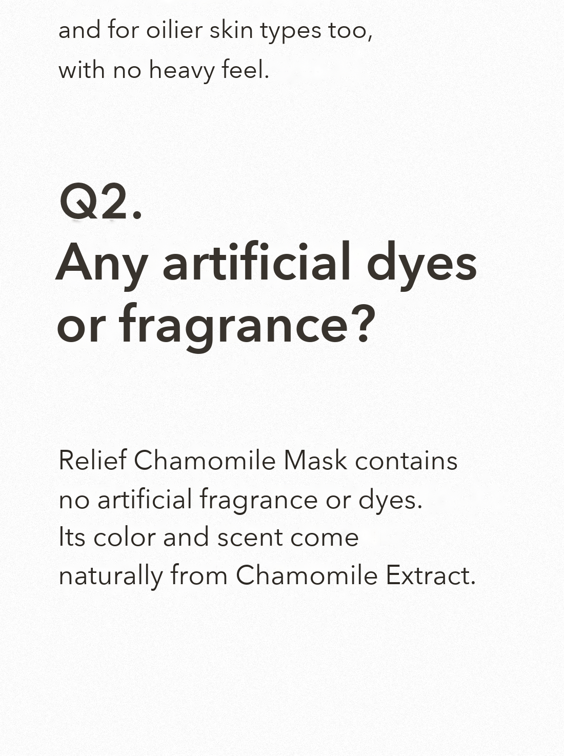 HYGGEE Relief Chamomile Mask detail 14