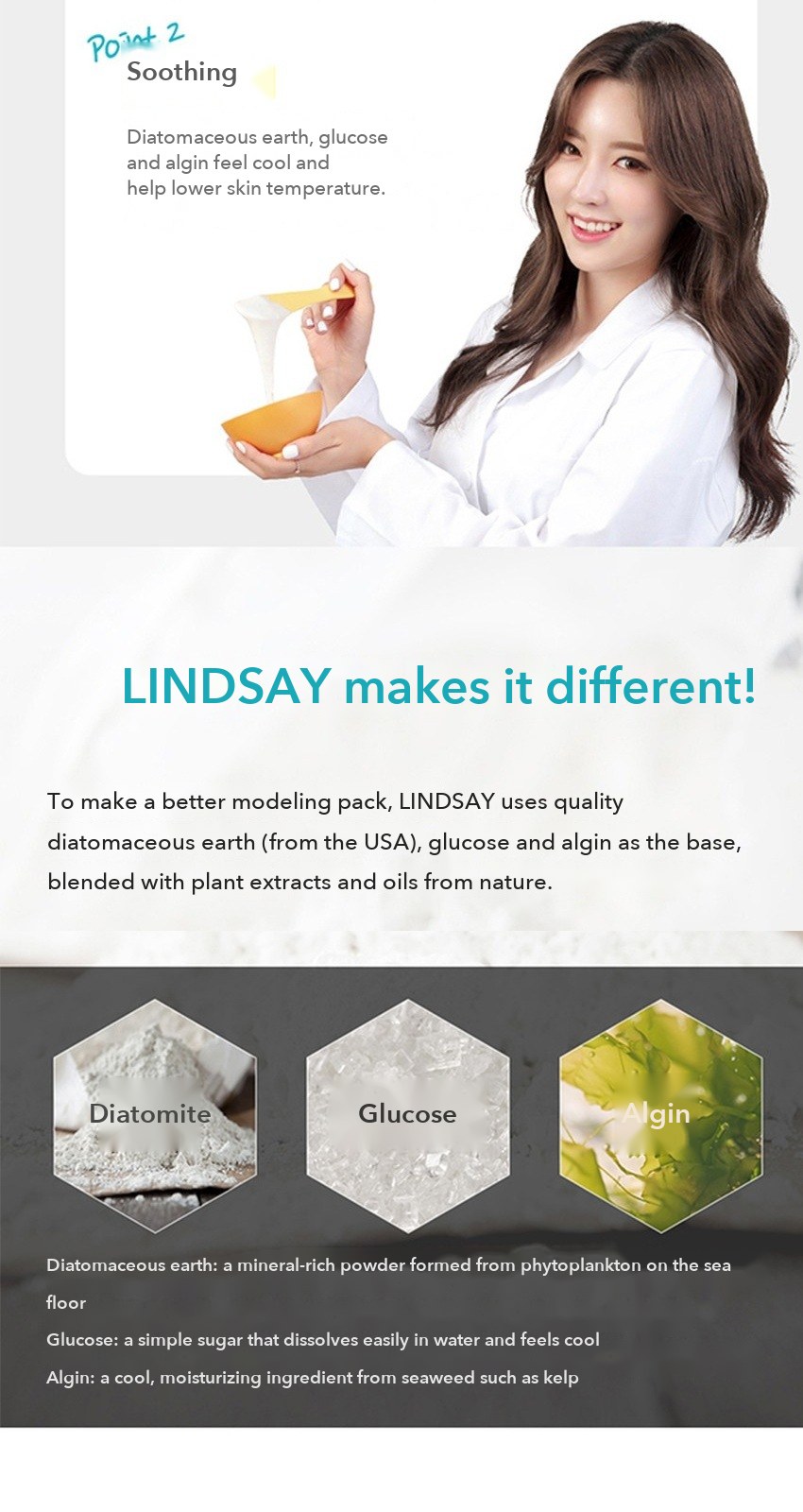 LINDSAY Charcoal Modeling Mask Pack detail 6