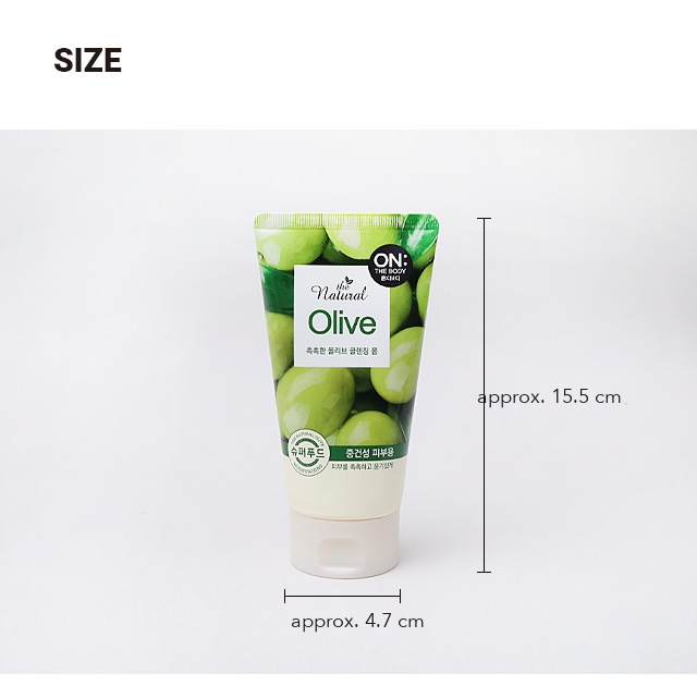 ON: THE BODY The Natural Moist Olive Cleansing Foam size