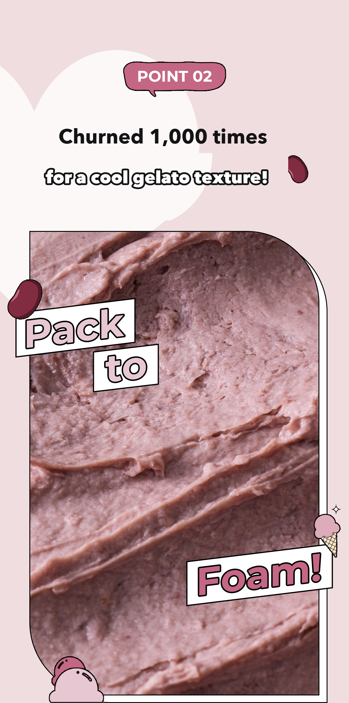 POINT Gelato Red Bean Pack Cleanser detail 08