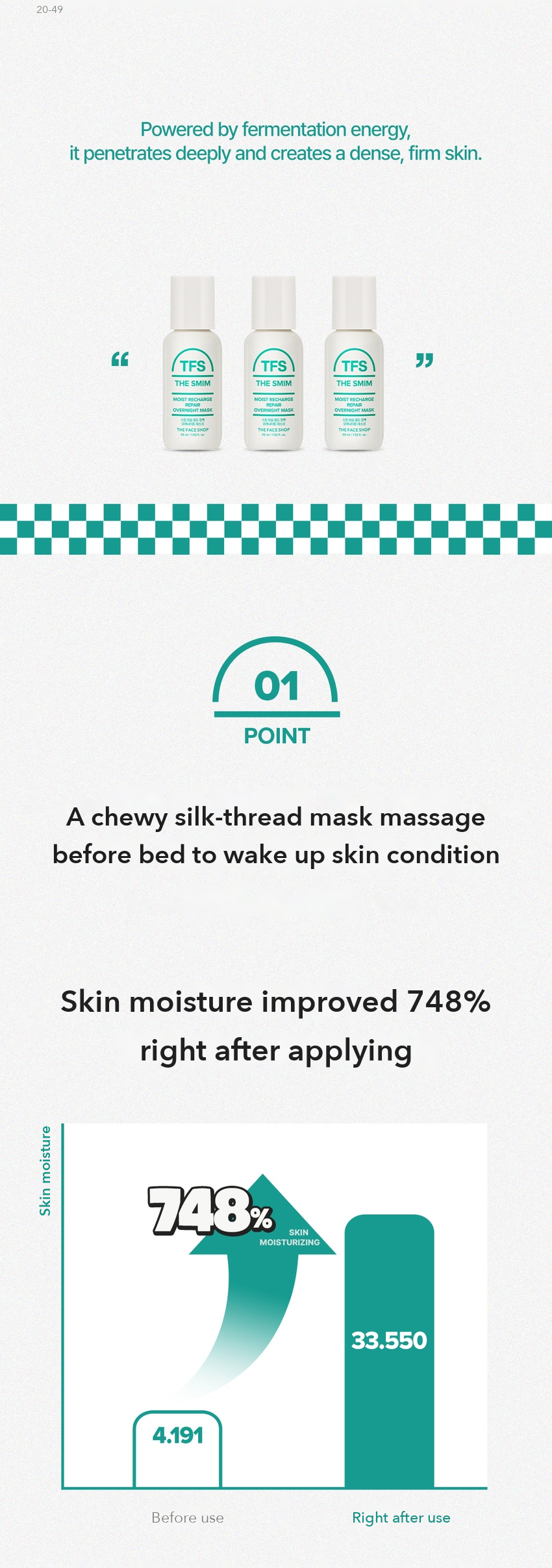 THE FACE SHOP The Smim Overnight Mask detail 4
