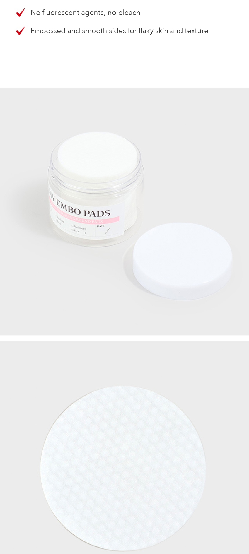 COACOS DIY Peeling Pad detail 2