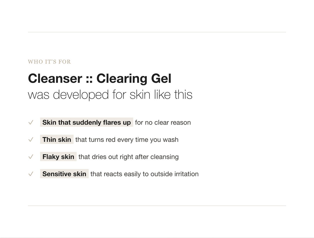 LA THEORIE Cleanser Clearing Gel detail 02