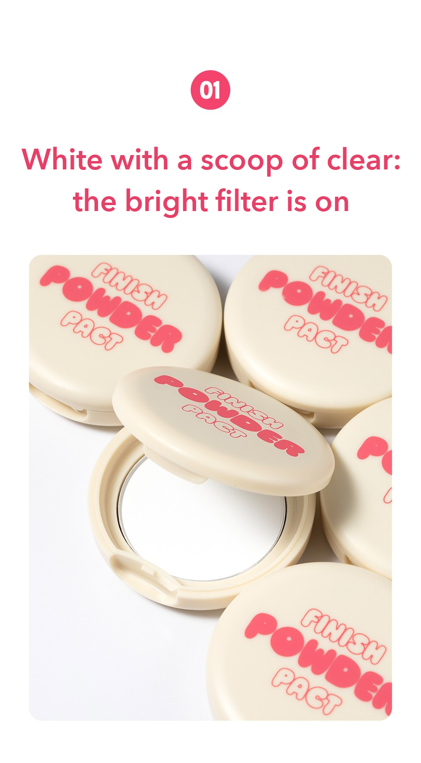 Mifactory Oil-Out Finish Powder Pact White detail 3