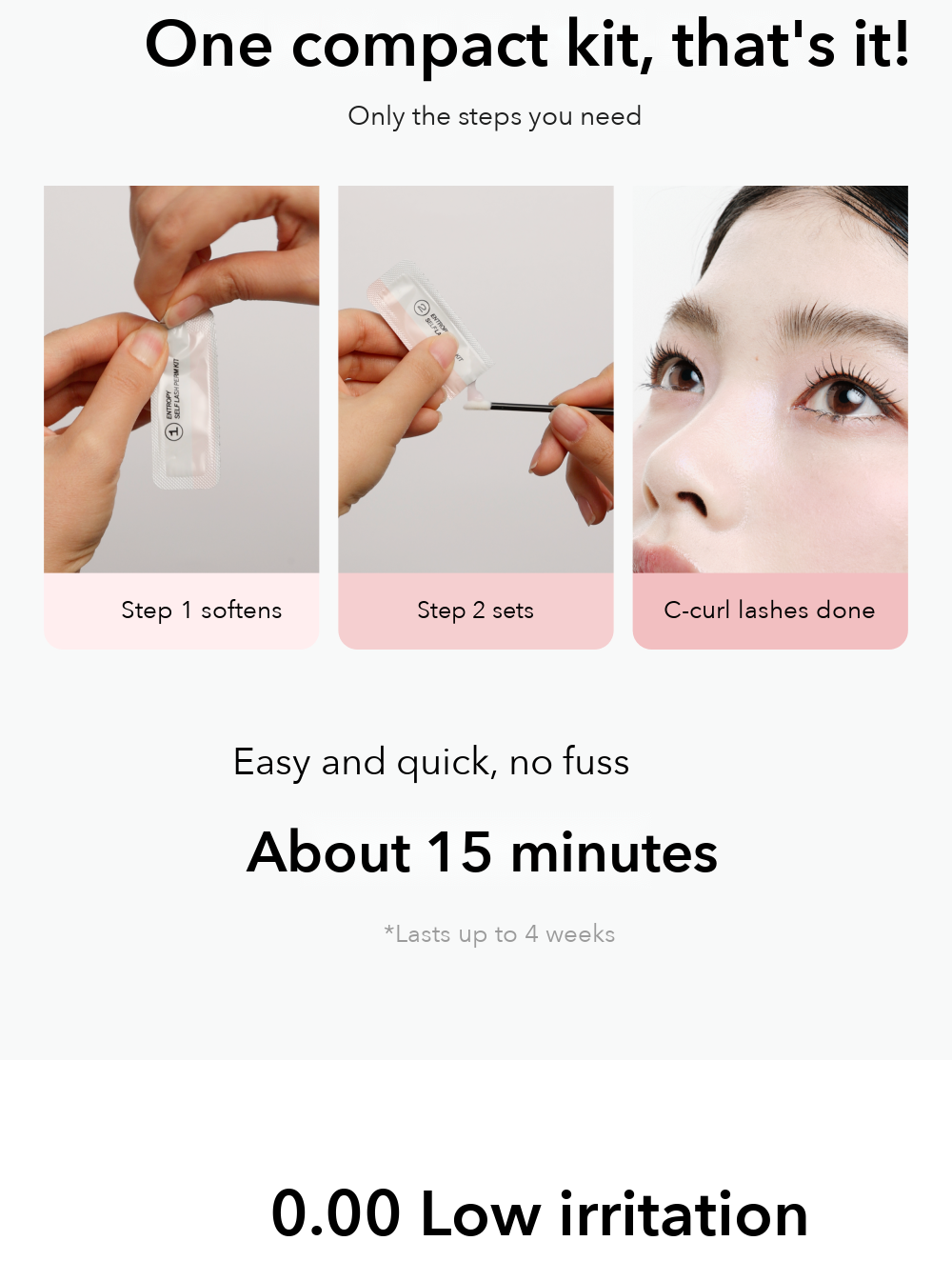 Entropy Self Eyelash Perm Kit detail 8