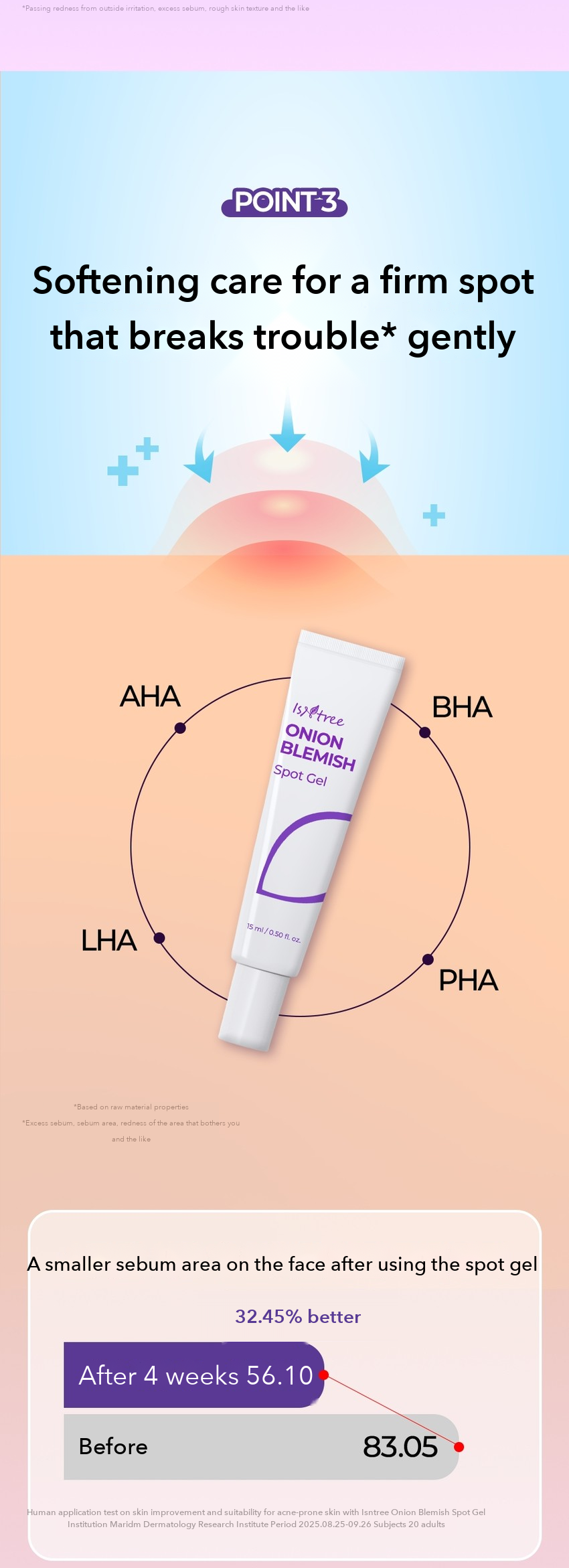 Isntree Onion Blemish Spot Gel detail 6