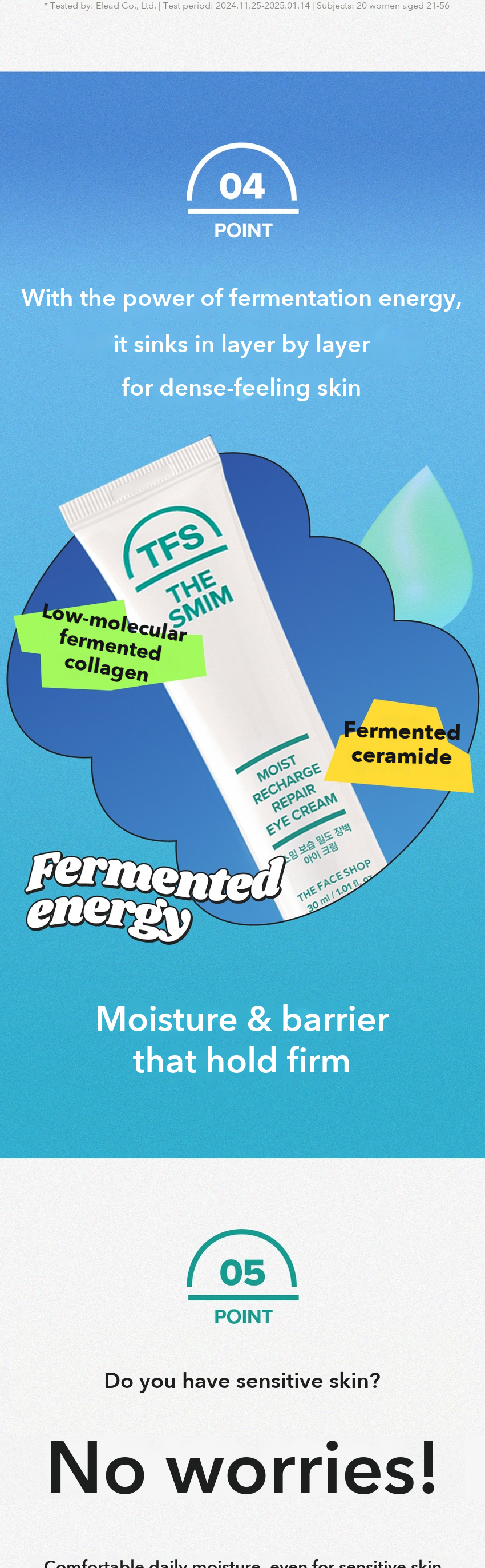 THE FACE SHOP The Smim Moist Recharge Repair Eye Cream detail 7