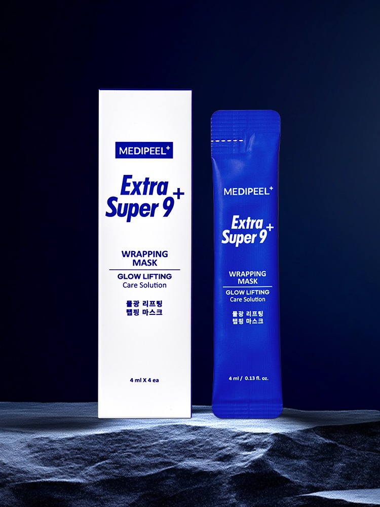 MEDIPEEL Extra Super9 Plus Glow Lifting Wrapping Mask 4ml x 4