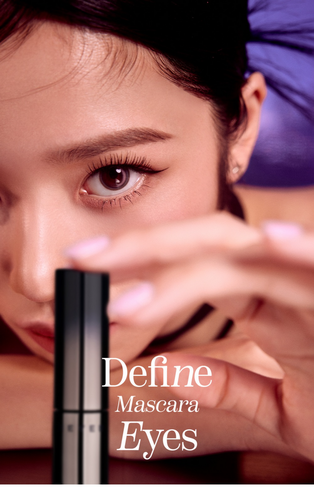 HEVVY MAKEUP Define Eyes Mascara Long & Lash detail 10