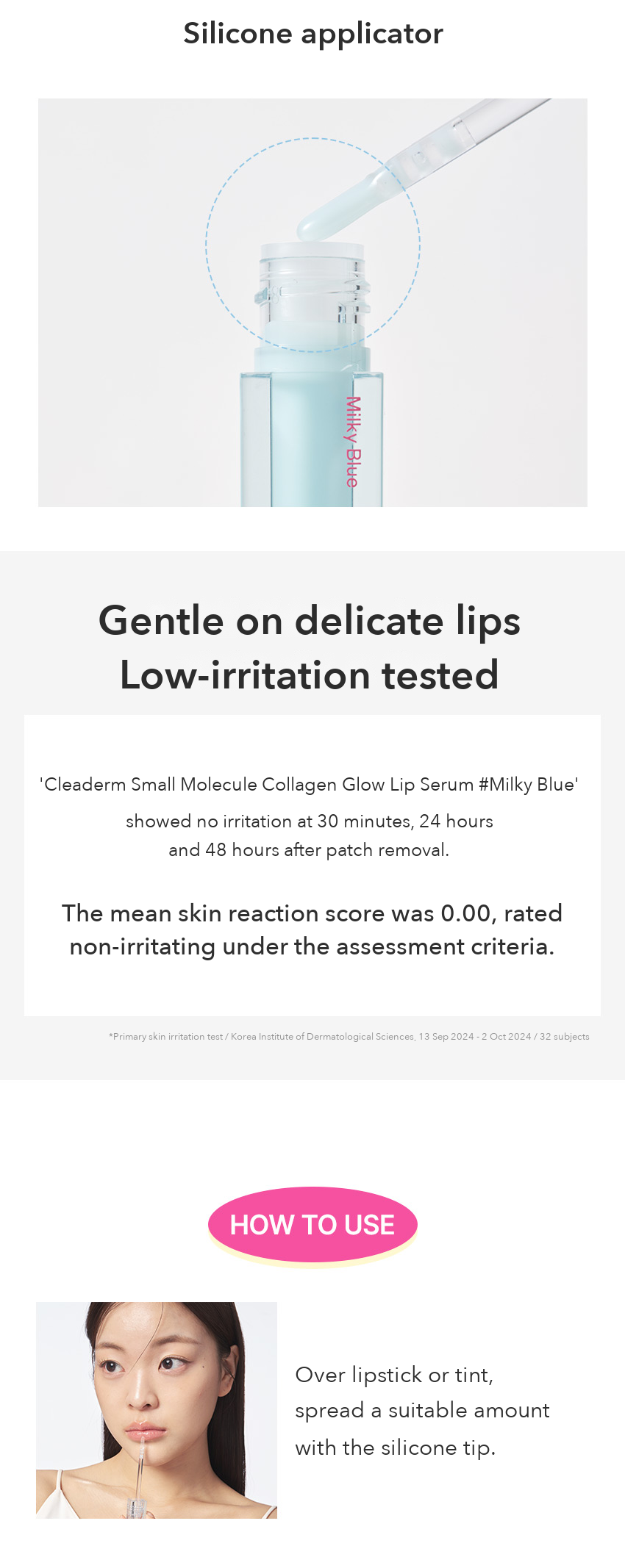 Cleaderm Glow Lip Serum detail 06