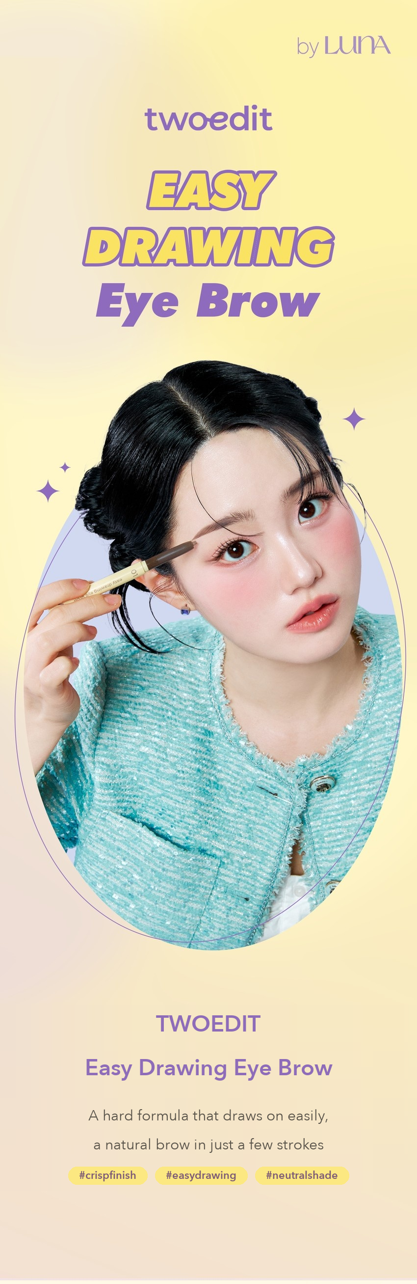 TWOEDIT Easy Drawing Eyebrow detail 01