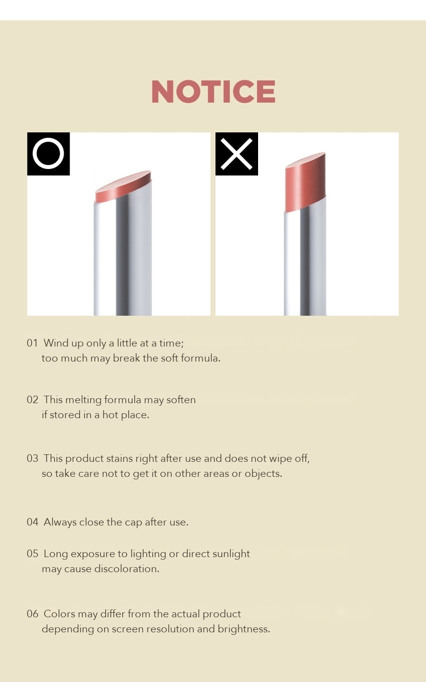 BONCEPT Tinted Glow Lipstick detail 15