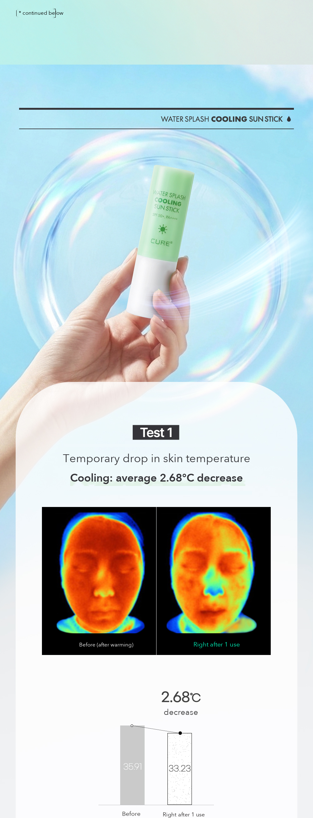 Kim Jeong Moon Aloe Cure Alpha Water Splash Cooling Sun Stick detail 7