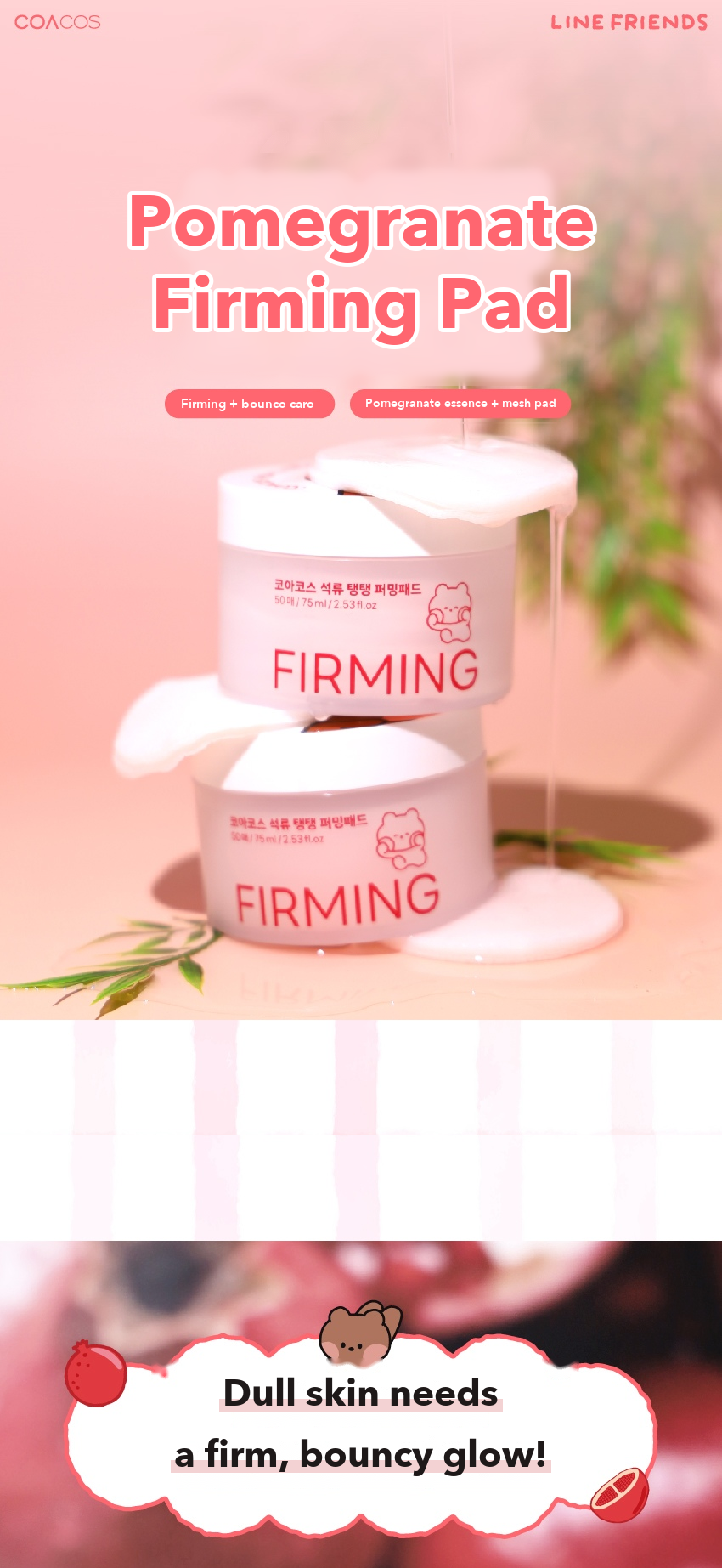 COACOS Pomegranate Firming Pad detail 01