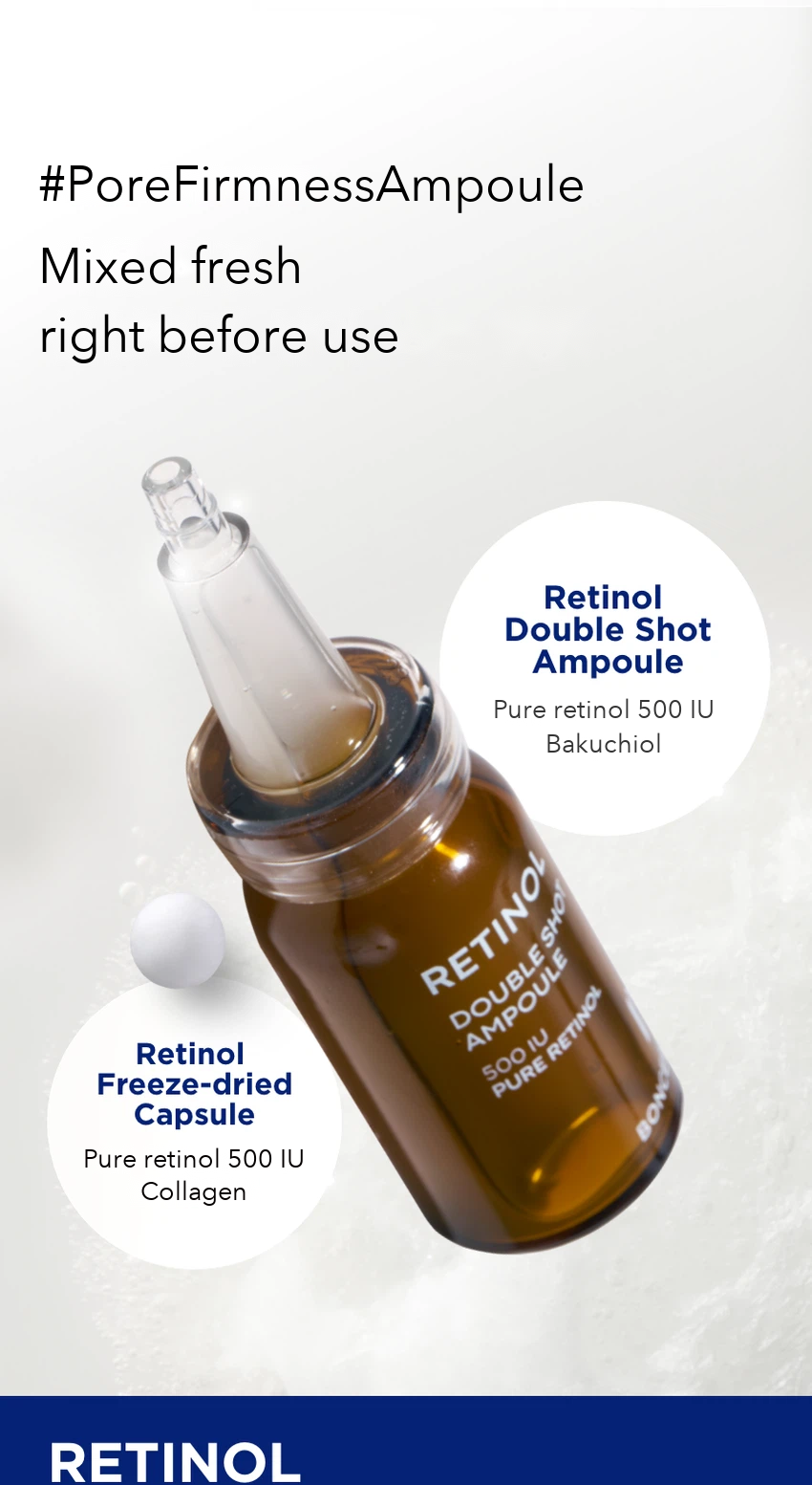 BONCEPT Retinol Freeze-Dried Double Shot Ampoule Kit detail 06