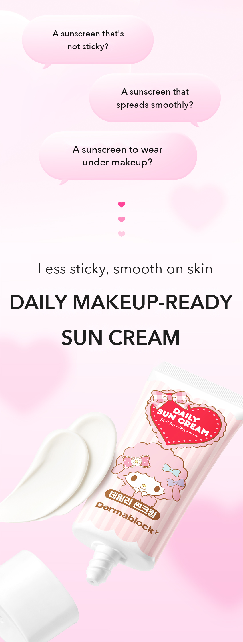Dermablock Daily Sun Cream My Sweet Piano detail 3