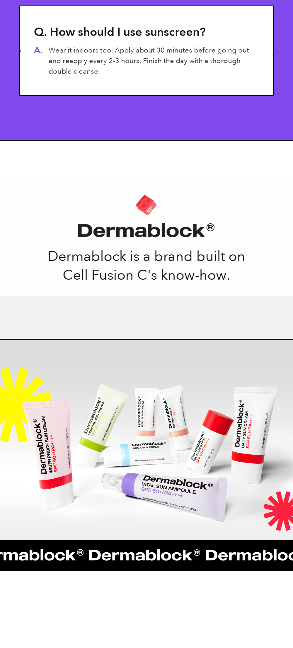DERMABLOCK Vital Sun Ampoule 35ml detail 09