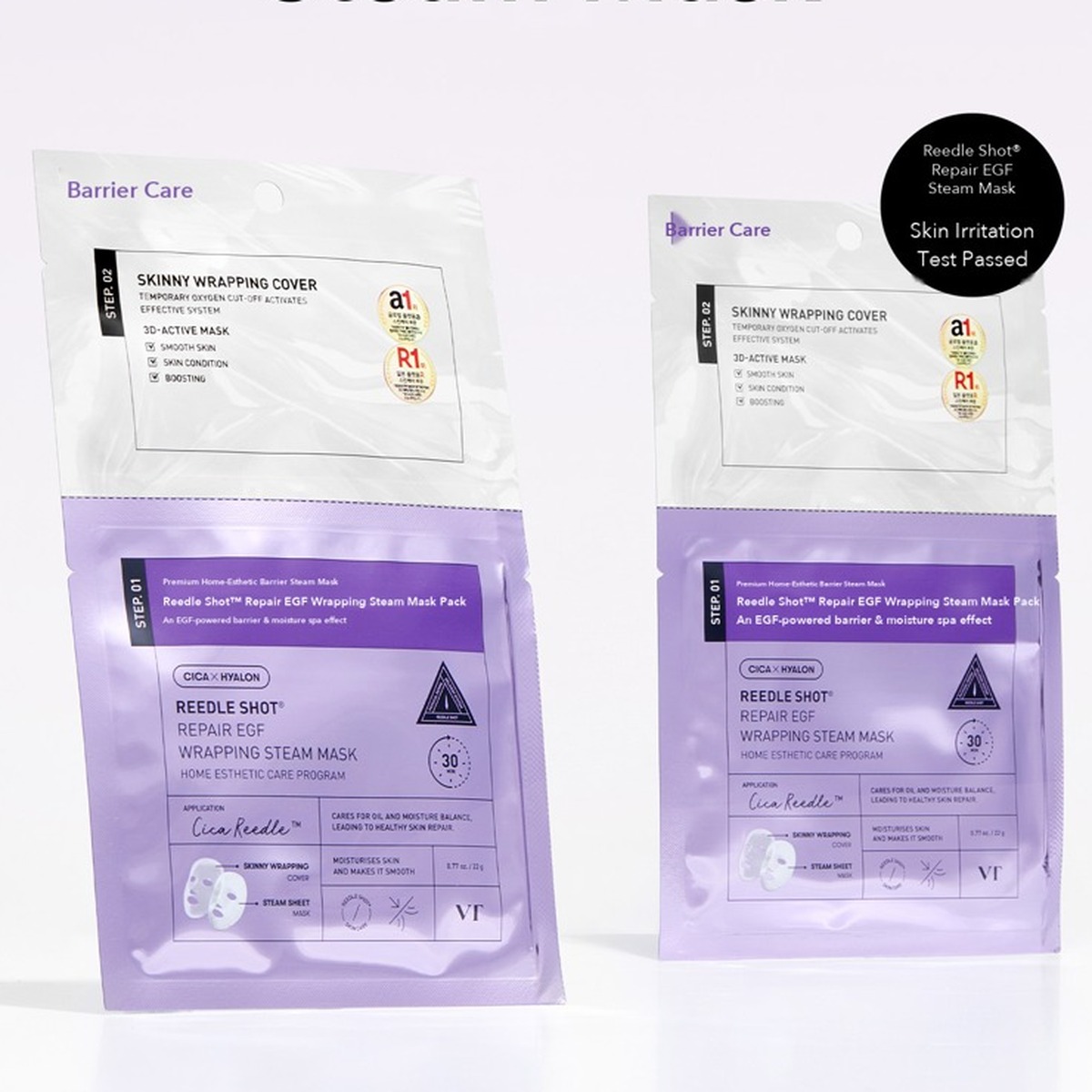 VT Reedle Shot Repair EGF Wrapping Steam Mask 22g
