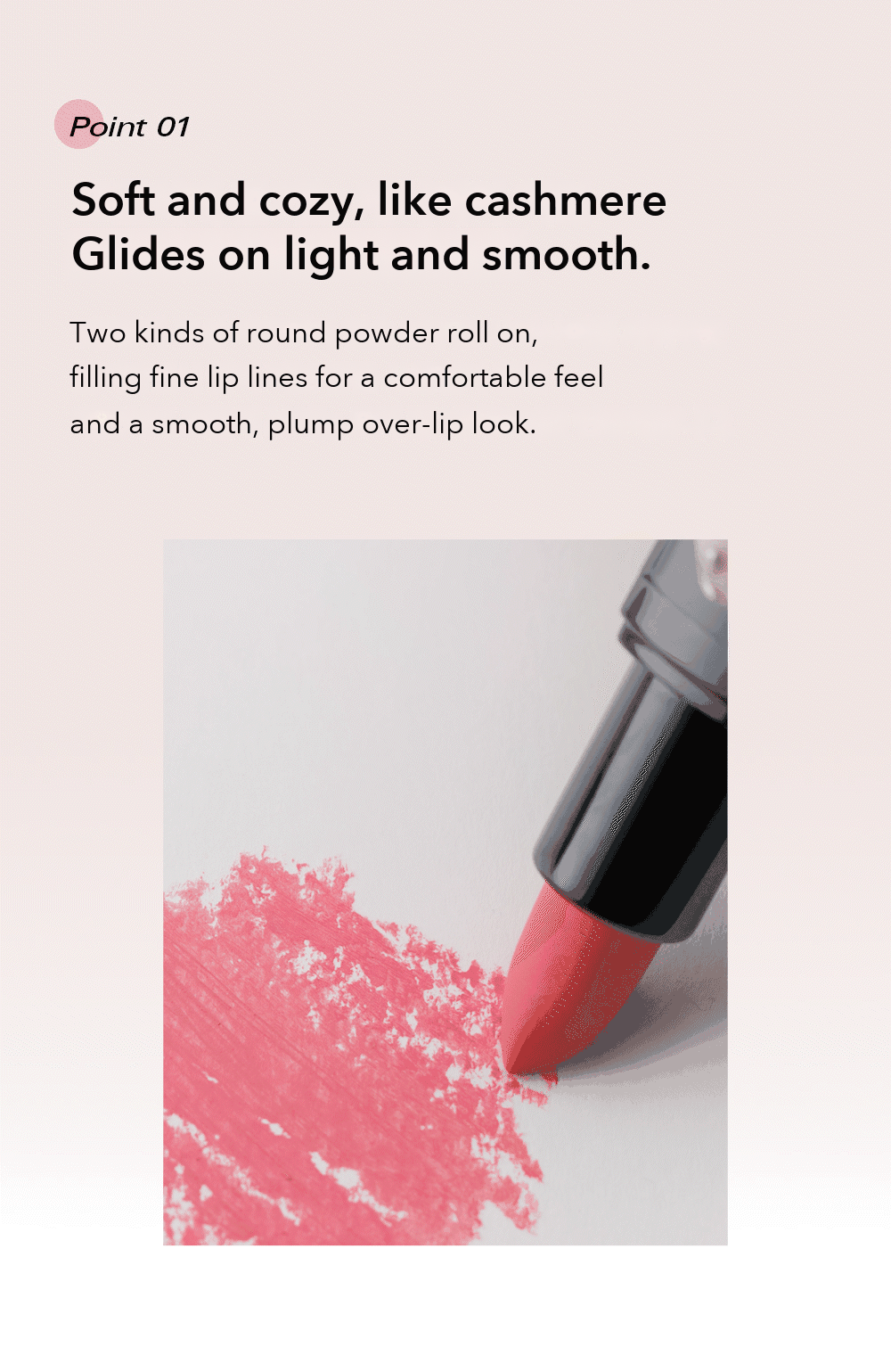 VOV Cashmere Lipstick 3g detail 04