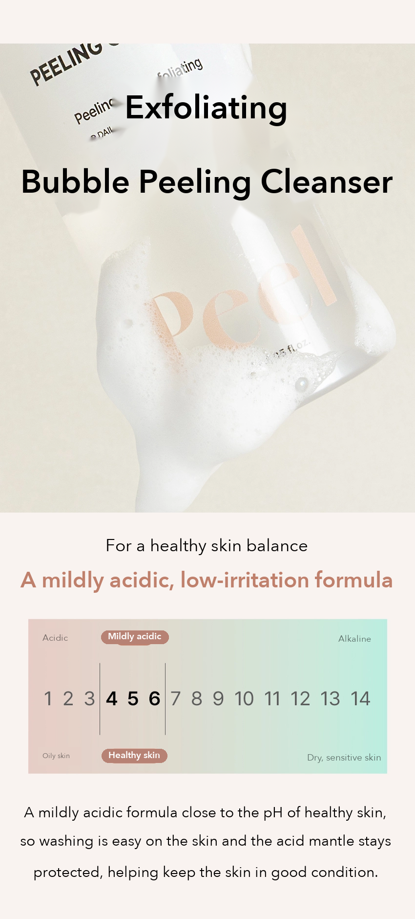 CUREST Bubble Peeling Cleanser detail 10