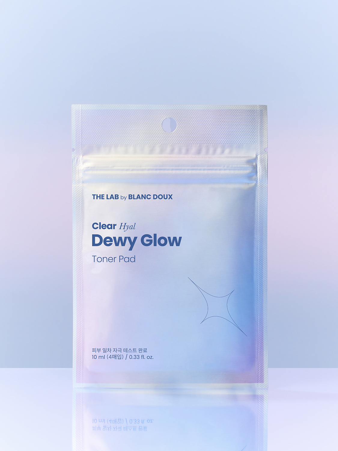 THE LAB by BLANC DOUX Clear Hyal Dewy Glow Toner Pad 4 Sheets