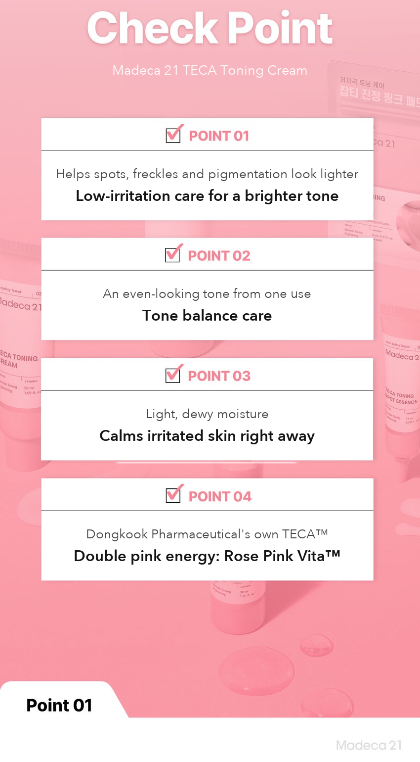 Madeca21 TECA Toning Cream 50ml detail 05