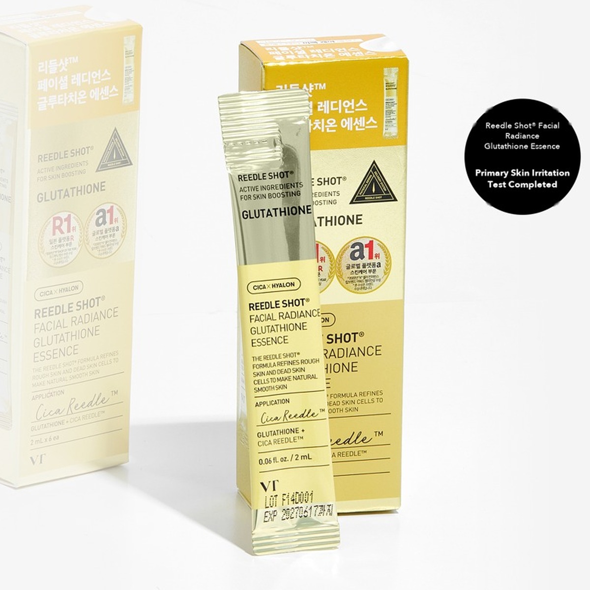 VT Reedle Shot Facial Radiance Glutathione Essence 2ml x 6