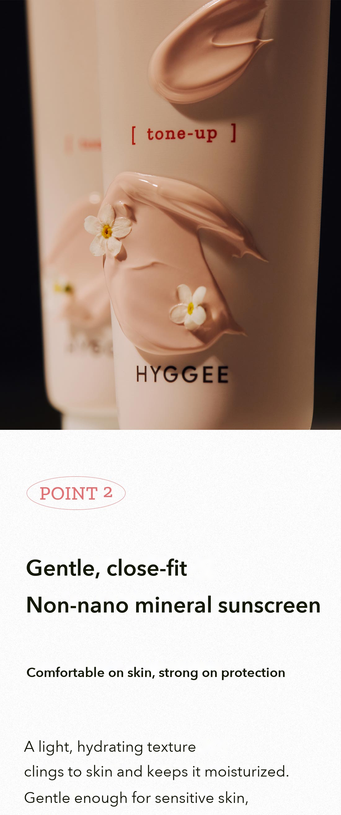 HYGGEE Fresh Vegan Tone-Up Sun Cream detail 10