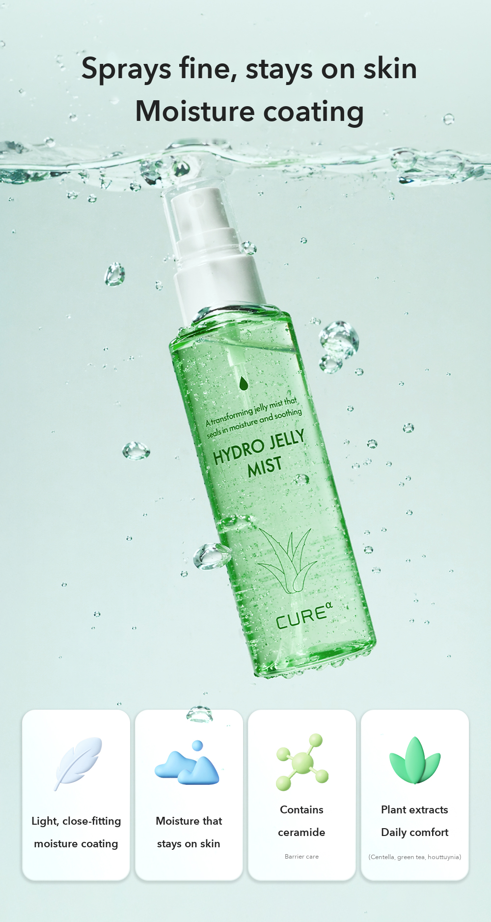 Kim Jeong Moon Aloe Cure Alpha Hydro Jelly Mist 100ml detail 04