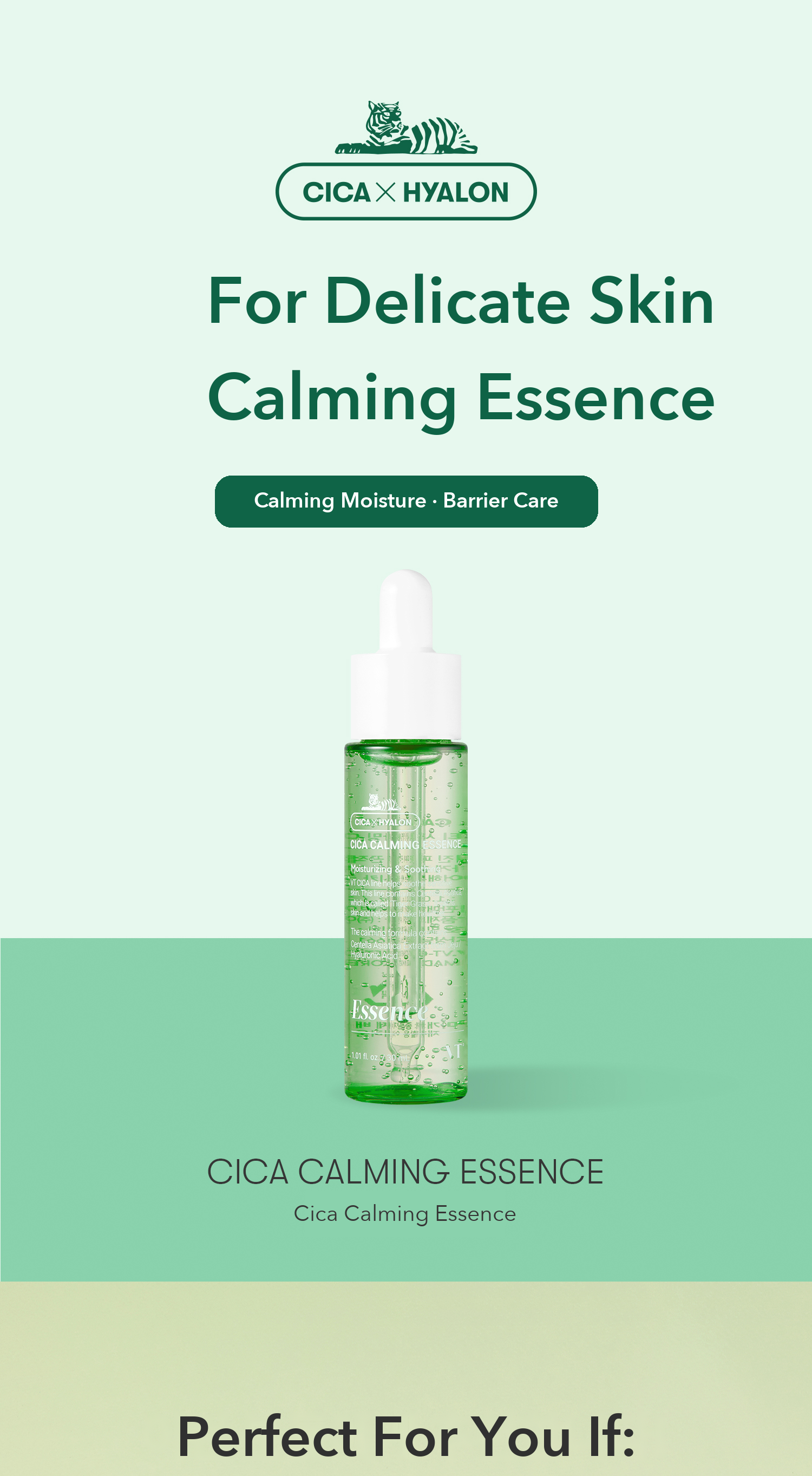 VT Cica Calming Essence 30ml detail 01