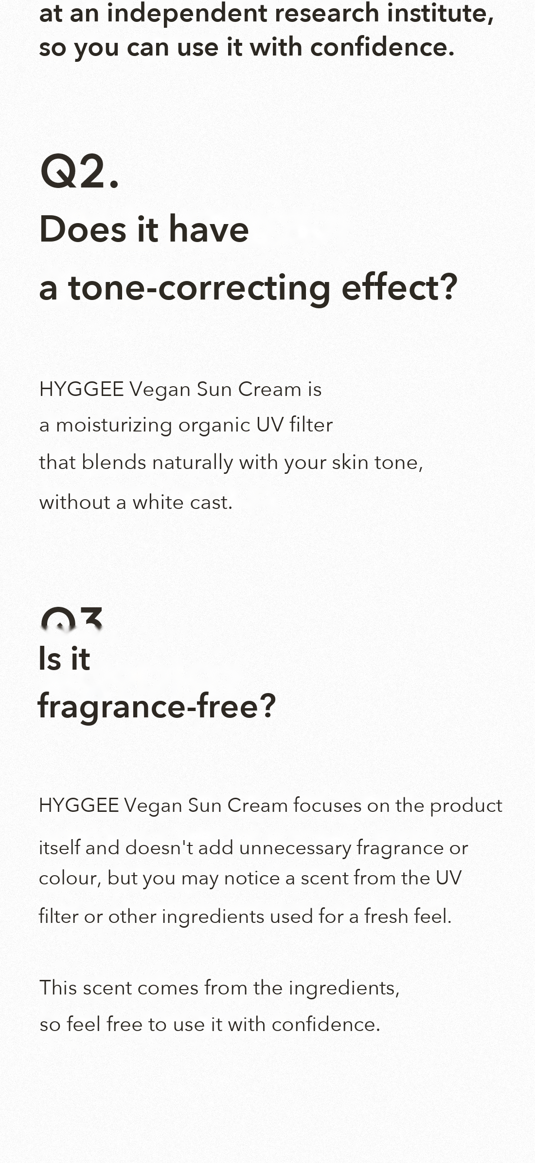 HYGGEE Vegan Sun Cream detail 20