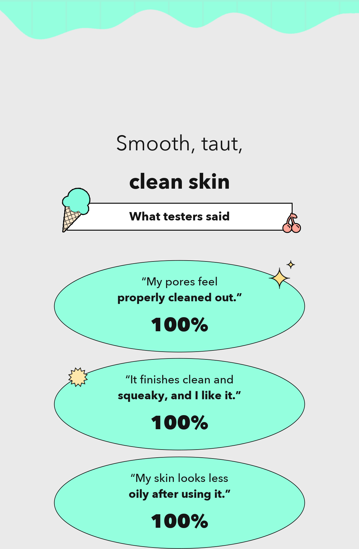 POINT Gelato Mint Choco Pack Cleanser detail 13