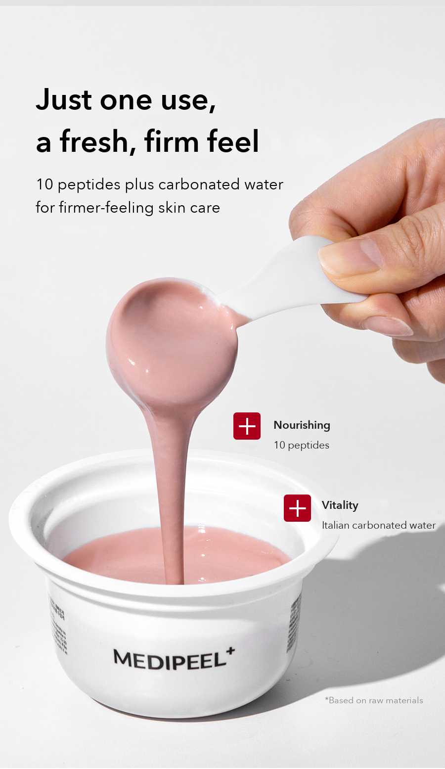 MEDIPEEL Lacto Pore Lifting Modeling Pack detail 04