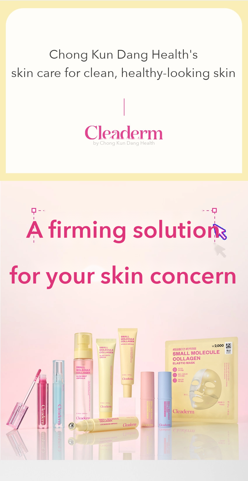 Cleaderm Low-Molecular Collagen Nasolabial Line Ampoule detail 1
