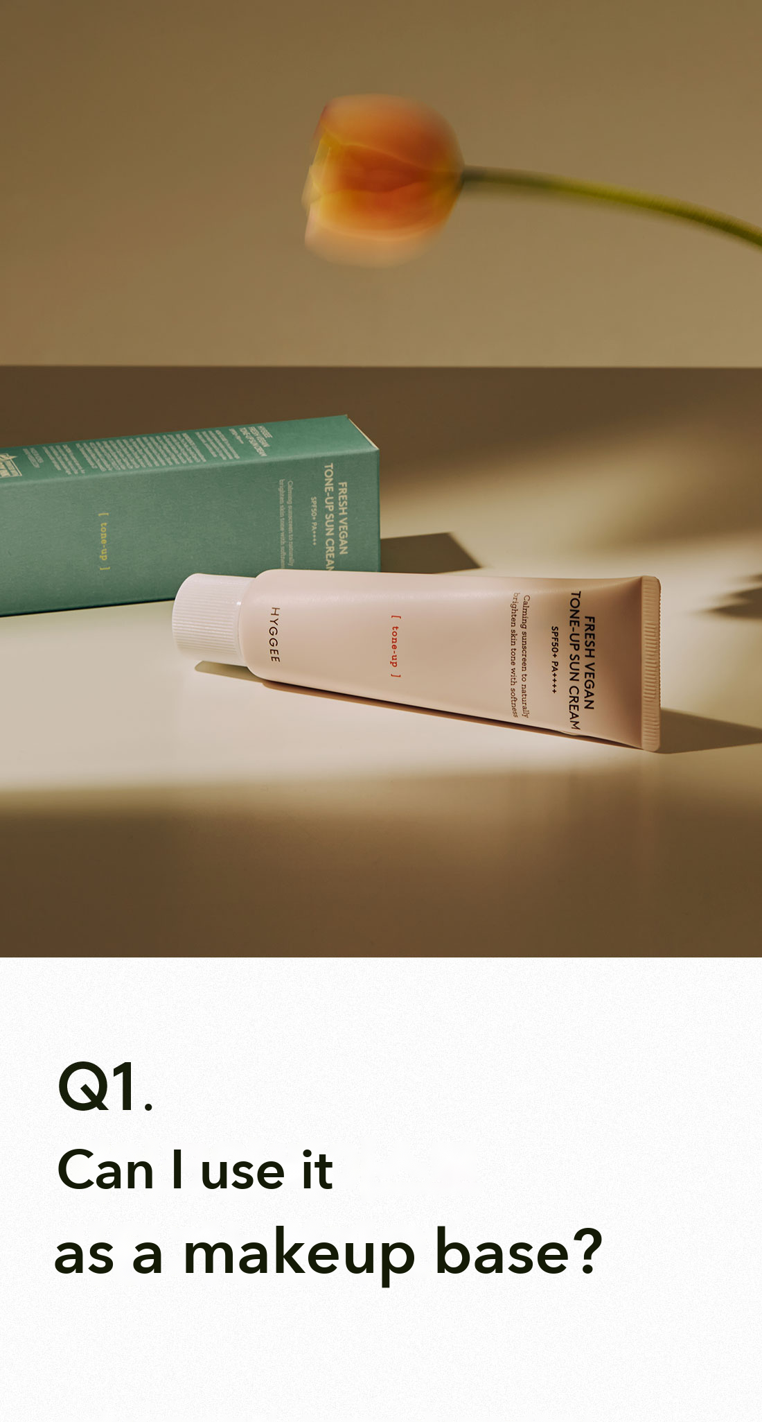 HYGGEE Fresh Vegan Tone-Up Sun Cream detail 25