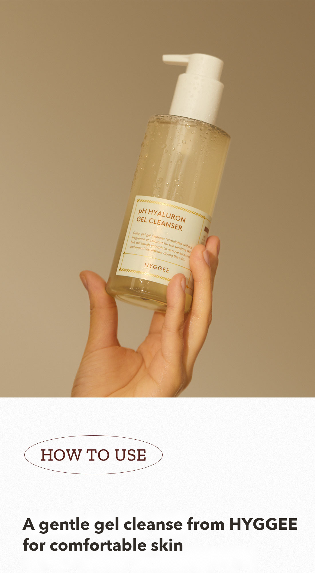 HYGGEE pH Hyaluron Gel Cleanser detail 20